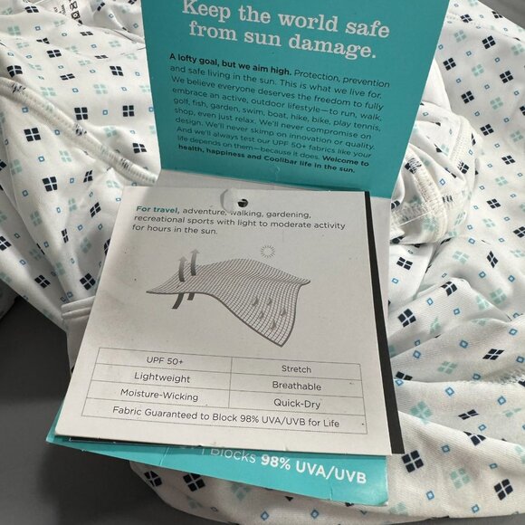 Coolibar Corta Tennis Skort Skirt Womens 2XL Printed UPF 50+ NWT SS-2067 - Picture 10 of 13